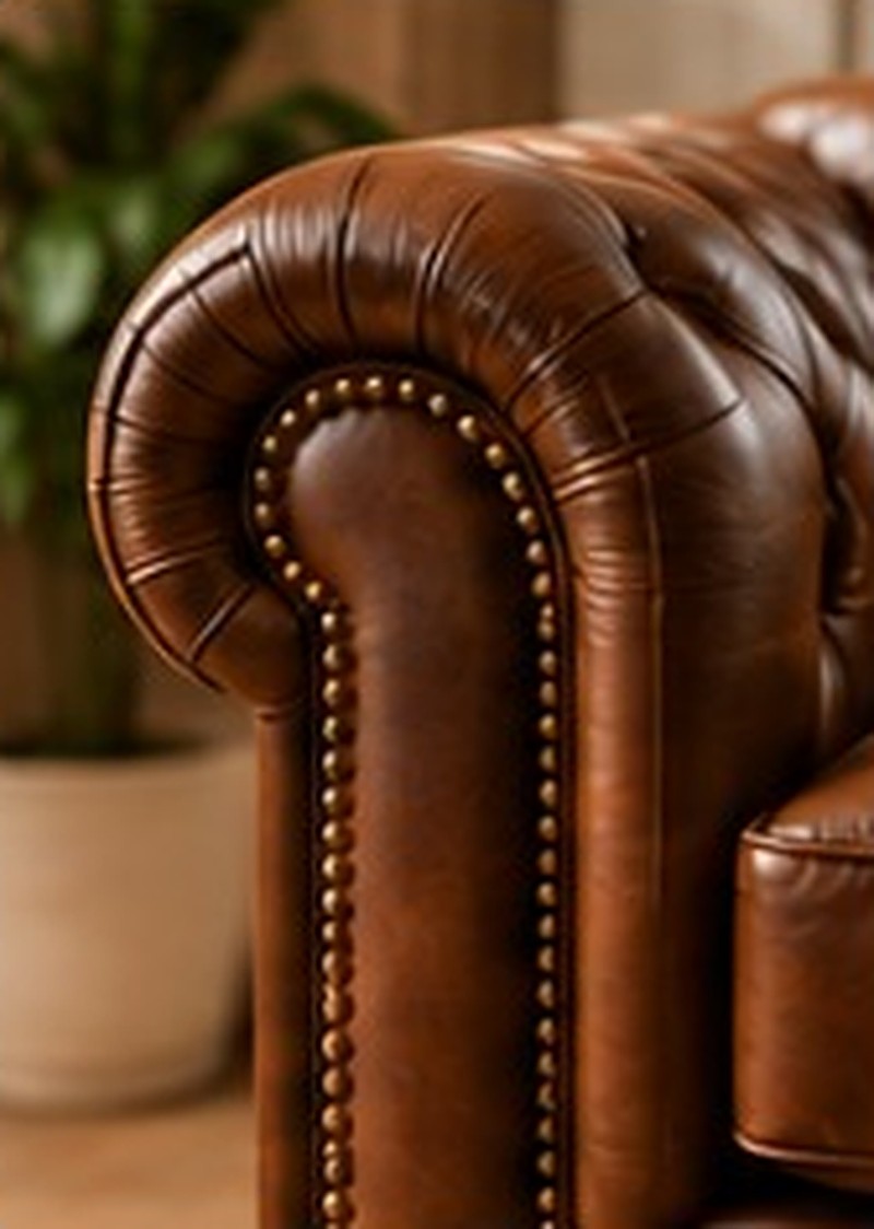 Leather sofa repair and restoration